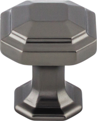 Chareau Emerald Knob 1 1/8 Inch Ash Gray TK286AG