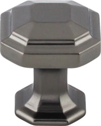 Chareau Emerald Knob 1 1/8 Inch Ash Gray TK286AG