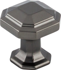 Chareau Emerald Knob 1 1/8 Inch Ash Gray TK286AG