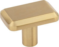 Ellis Telfair Knob 1 1/2'' Honey Bronze