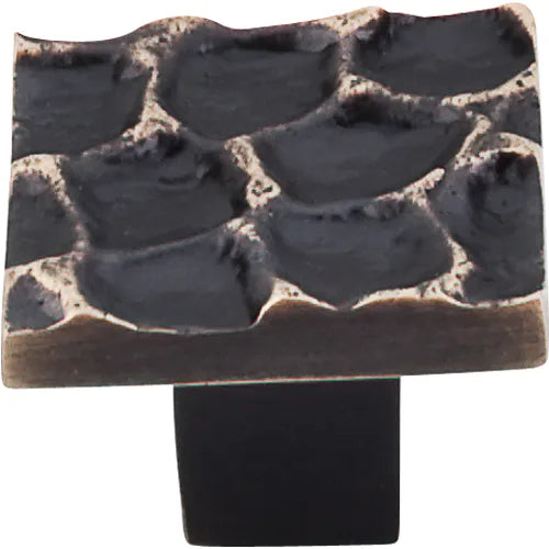 Cobblestone Knob Medium 1 3/8'' TK301BA Brass Antique