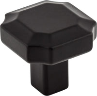 Ellis Davenport Knob 1 1/4'' Flat Black
