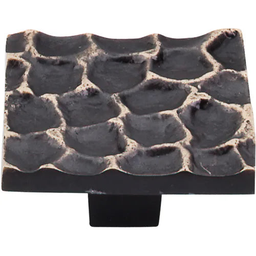 Cobblestone Knob Large 1 15/16'' TK302BA Brass Antique