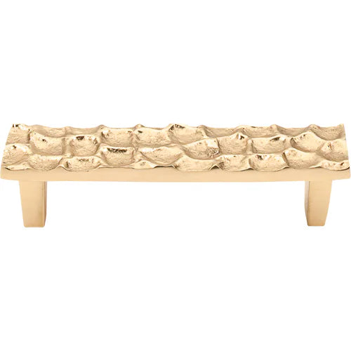 Cobblestone Pull 3 3/4'' cc TK304BR Brass