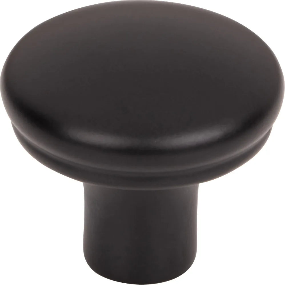 Ellis Julian Oval Knob 1 1/8'' Flat Black TK3050BLK