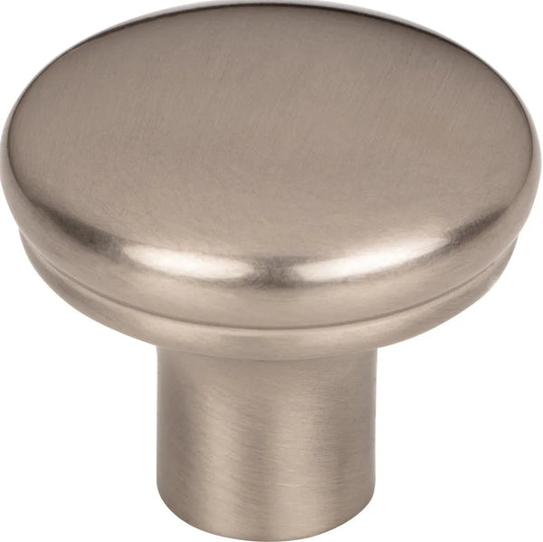 Ellis Julian Oval Knob 1 1/8'' Brushed Satin Nickel TK3050BSN