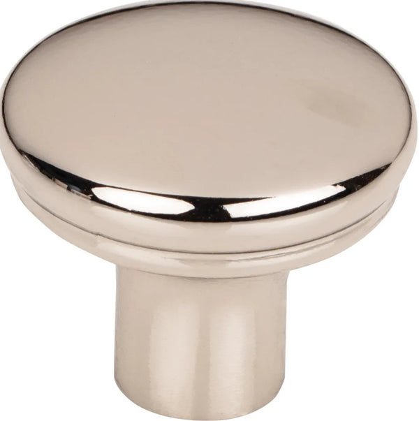 Ellis Julian Oval Knob 1 1/8'' Polished Nickel TK3050PN