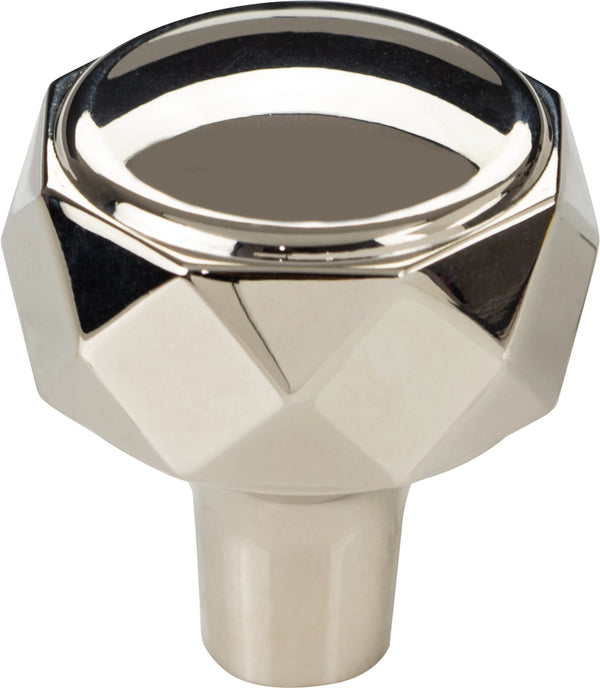 Regent's Park Kingsmill Knob 1 1/4 Inch Polished Nickel TK3080PN