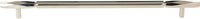 Regent's Park Kingsmill Appliance Pull 18 Inch Polished Nickel TK3088PN