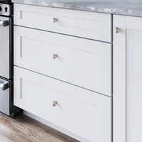 Regent's Park Cumberland Knob 1 1/4 Inch Brushed Satin Nickel TK3090BSN