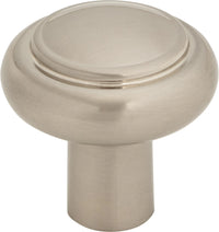 Regent's Park Clarence Knob 1 1/4 Inch Brushed Satin Nickel TK3110BSN