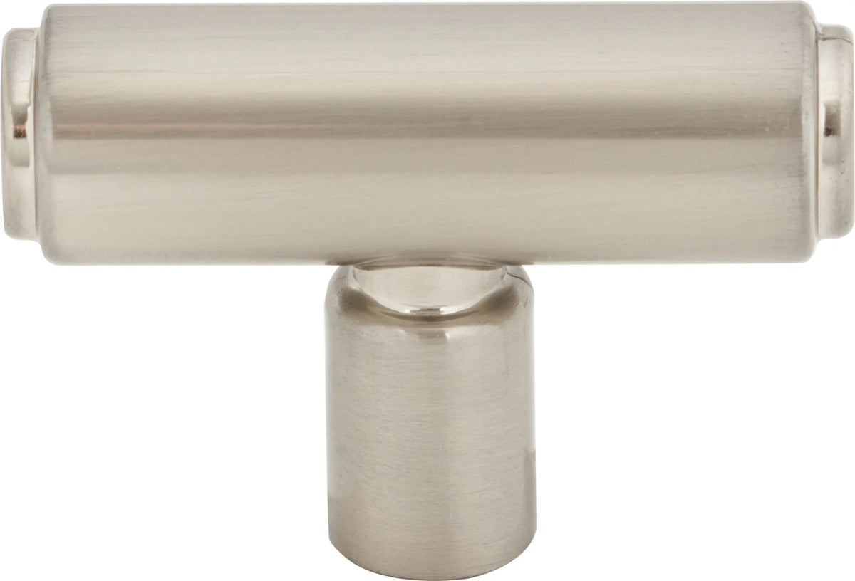 Regent's Park Clarence T-Knob 2 Inch Brushed Satin Nickel TK3111BSN