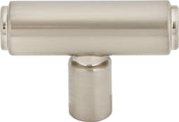 Regent's Park Clarence T-Knob 2 Inch Brushed Satin Nickel TK3111BSN