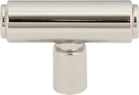 Regent's Park Clarence T-Knob 2 Inch Polished Nickel TK3111PN