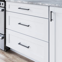 Regent's Park Clarence Pull 6 5/16 Inch Flat Black TK3114BLK