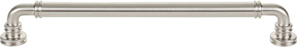 Morris Cranford Pull 8 13/16 Inch Brushed Satin Nickel TK3145BSN