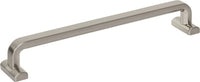 Morris Harrison Pull 7 9/16 Inch Brushed Satin Nickel TK3165BSN