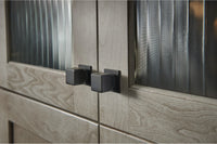 Sanctuary Tapered Square Knob 3/4'' Ash Gray