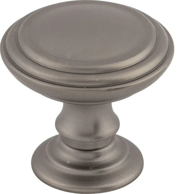 Chareau Reeded Knob 1 1/2'' Ash Gray TK321AG