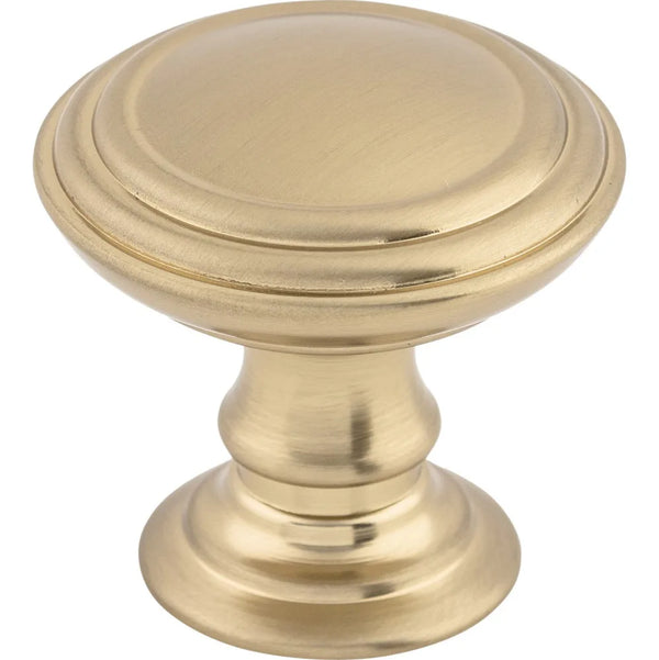 Chareau Reeded Knob 1 1/2'' Honey Bronze TK321HB