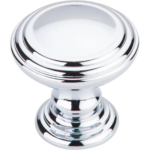 Chareau Reeded Knob 1 1/2'' TK321PC Polished Chrome