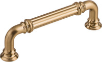 Chareau Reeded Pull 3 3/4'' Honey Bronze
