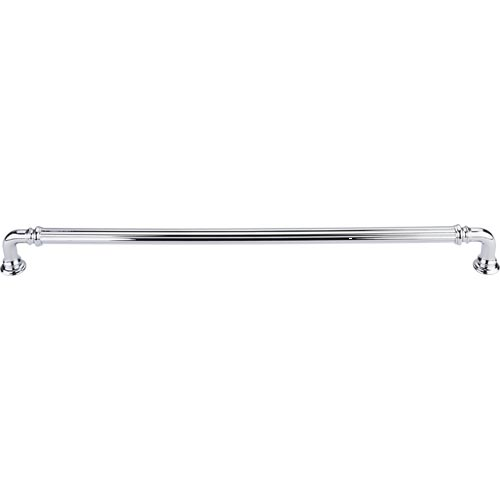 Chareau Reeded Pull 12'' cc TK326PC Polished Chrome