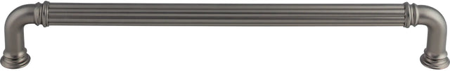 Chareau Reeded Appliance Pull 18 Inch Ash Gray TPK-TK328AG