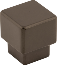 Sanctuary Tapered Square Knob 1'' Ash Gray