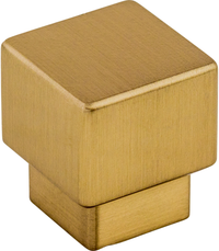 Sanctuary Tapered Square Knob 1'' Honey Bronze