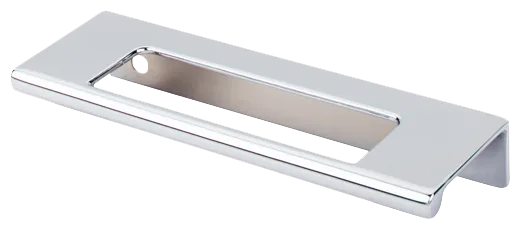Mercer Europa Cut Out Tab Pull 3 3/4'' cc TK520PC Polished Chrome