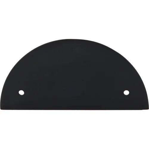 Sanctuary Half Circle Backplate 3 1/2'' cc TK54BLK Flat Black