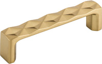 Mercer Quilted Pull 3 3/4'' Honey Bronze