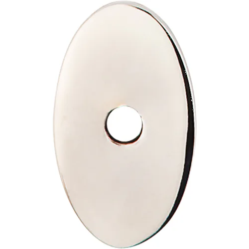 Sanctuary Oval Backplate Small 1 1/4'' TK58PN Polished Nickel