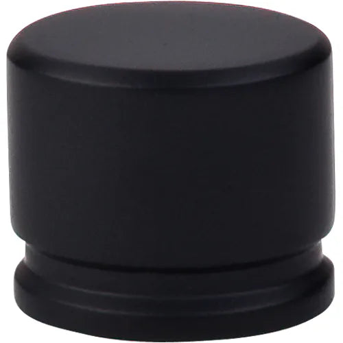 Sanctuary Oval Knob Large 1 3/8'' TK61BLK Flat Black