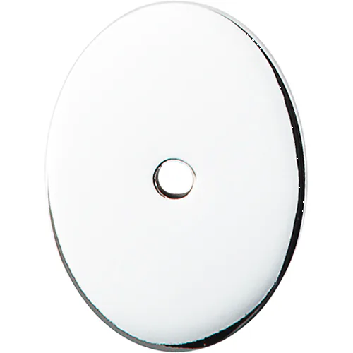 Sanctuary Oval Backplate Large 1 3/4'' TK62PC Polished Chrome