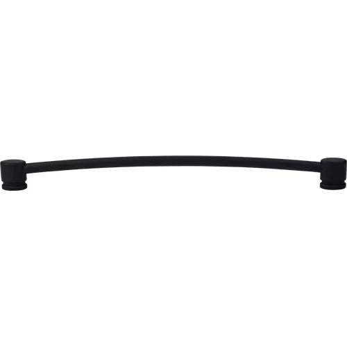 Sanctuary Oval Thin Pull 12'' cc TK66BLK Flat Black