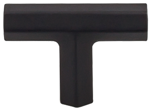 Serene Lydia T Shape Knob 1 3/4'' TK790BLK Flat Black
