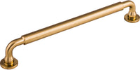 Serene Lily Pull 7 9/16'' Honey Bronze