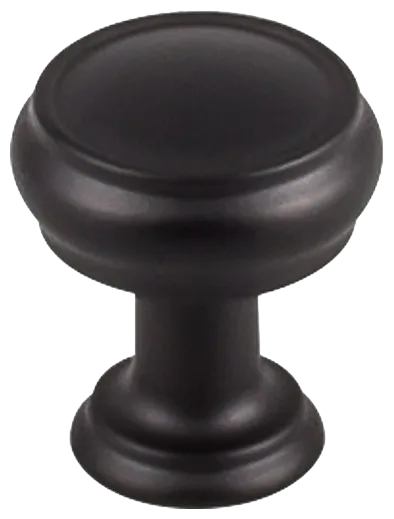 Serene Eden Small Knob - 1'' TK830BLK Flat Black