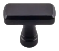 Kingsbridge Knob 1 3/8 Inch in Flat Black TK850BLK