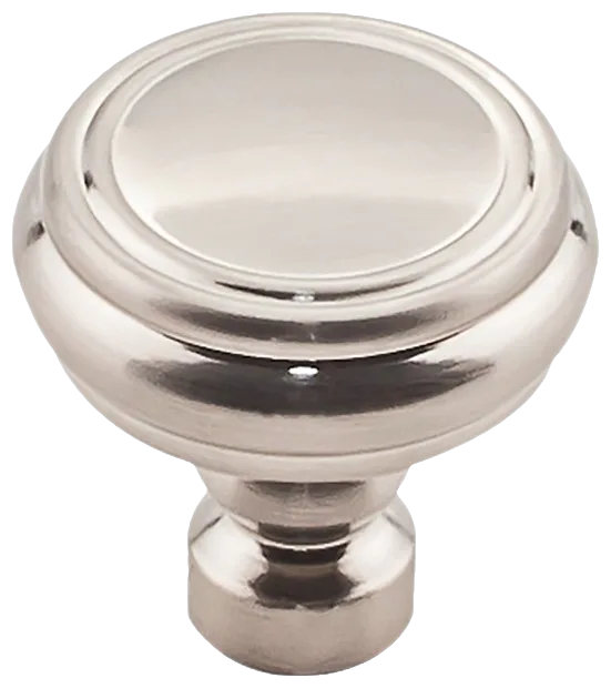 Brixton Rimmed Knob 1 1/4 Inch in Brushed Satin Nickel TK880BSN