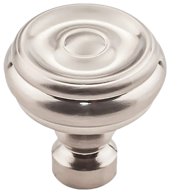 Brixton Button Knob 1 1/4 Inch in Brushed Satin Nickel TK882BSN