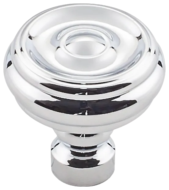 Brixton Button Knob 1 1/4 Inch in Polished Chrome TK882PC