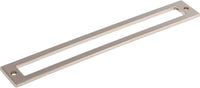 Lynwood Hollin Backplate 7 9/16 Inch Polished Nickel