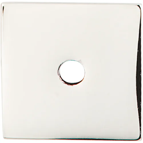 Sanctuary Square Backplate 1'' TK94PN Polished Nickel