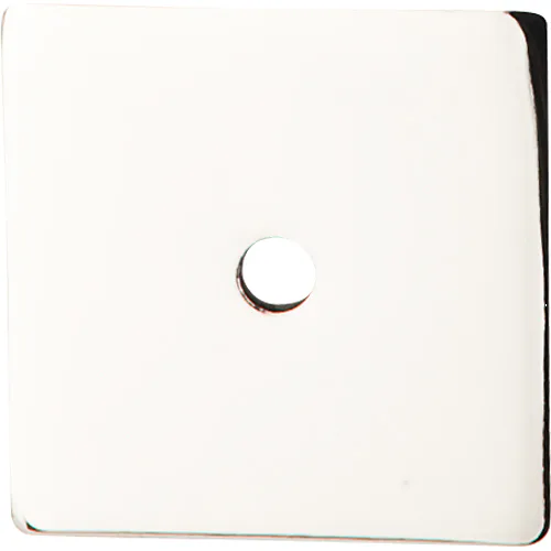 Sanctuary Square Backplate 1 1/4'' TK95PN Polished Nickel